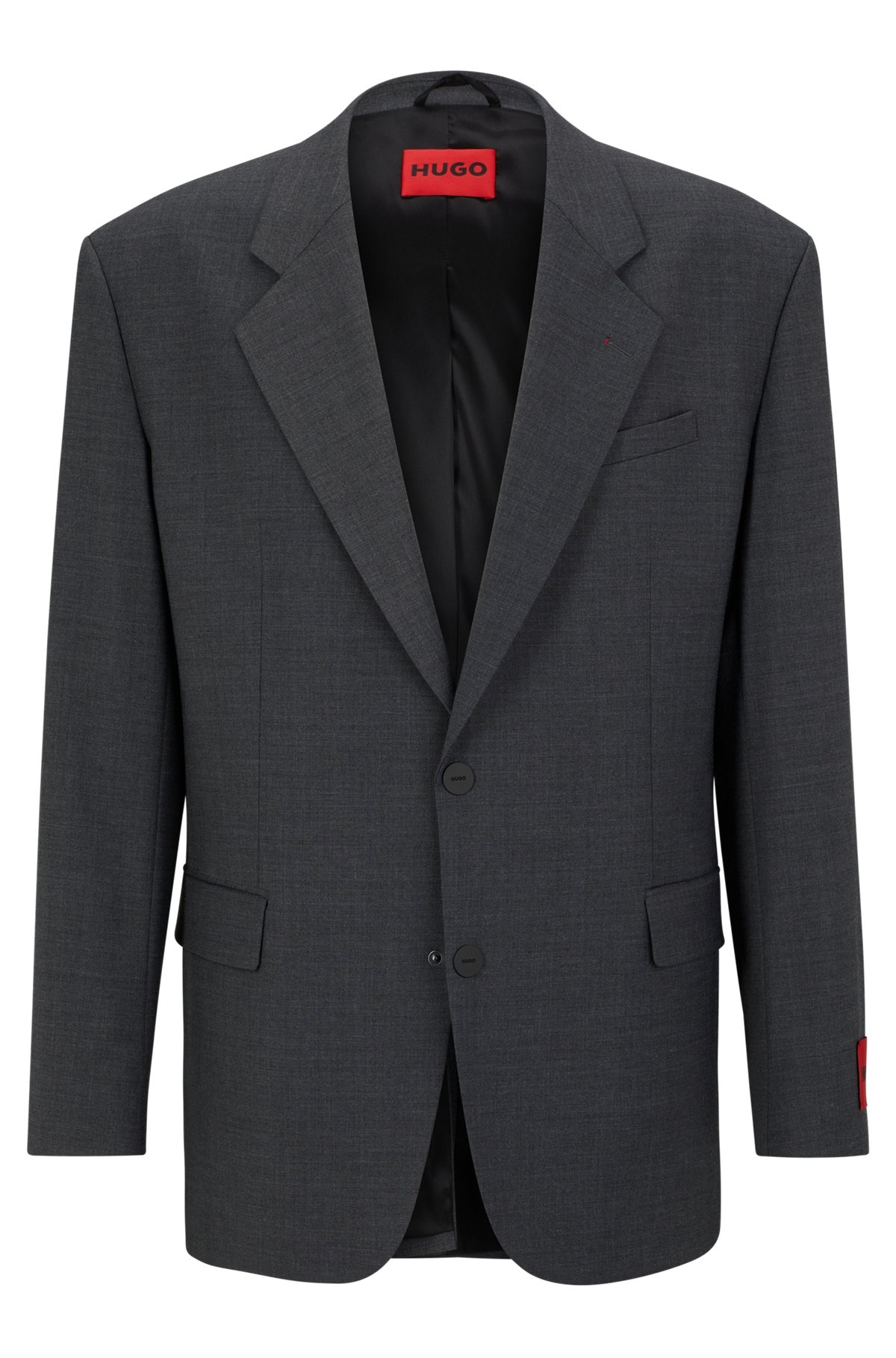 OVERSIZED-FIT JACKET IN PERFORMANCE-STRETCH FABRIC - 1