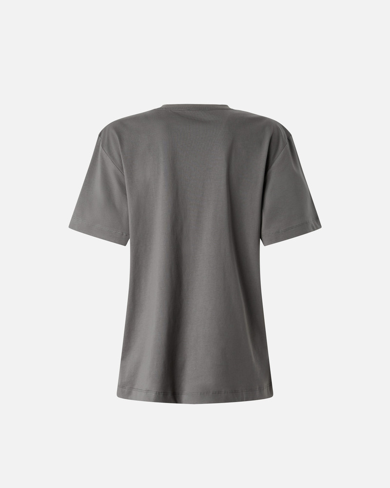PINKO T-SHIRT WITH LOVE BIRDS JEWEL DETAIL outlook