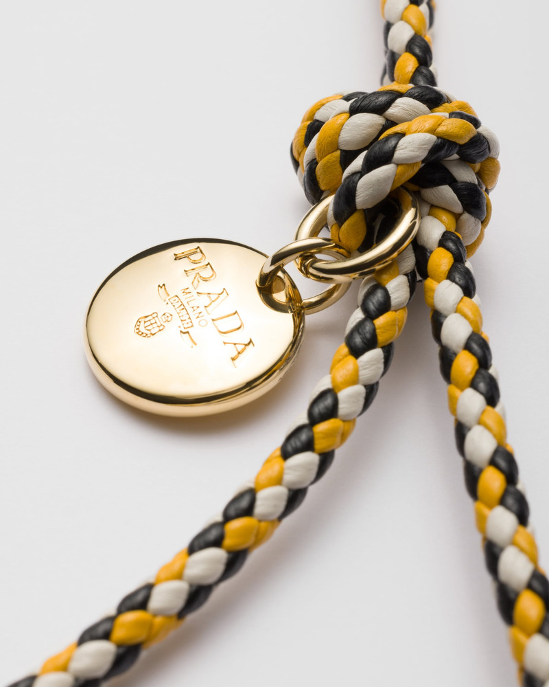 Wallet with leather shoulder strap 5