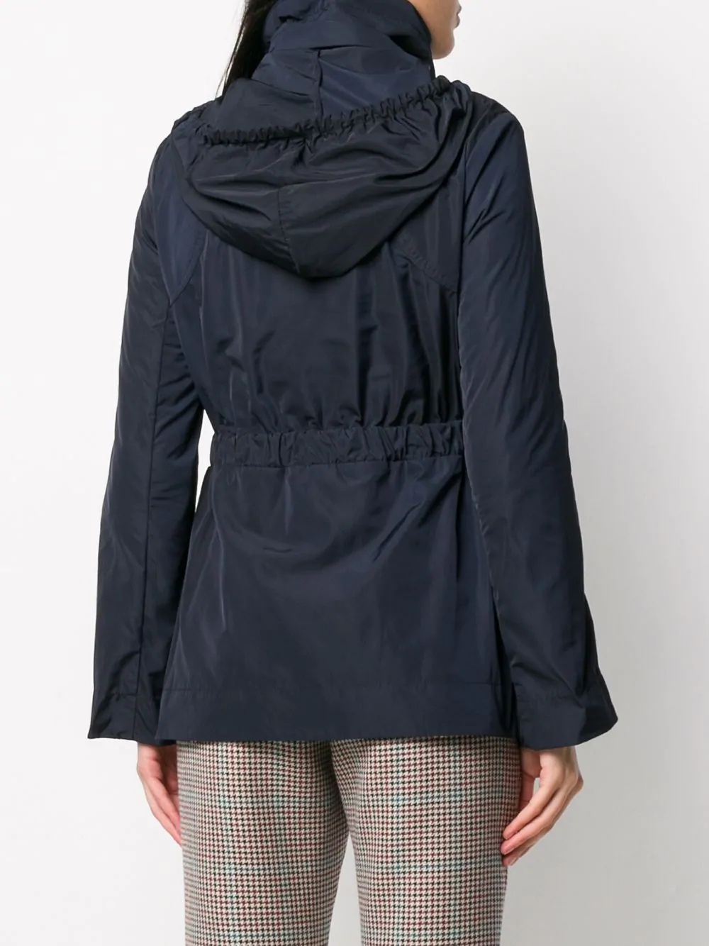 drawstring raincoat - 4