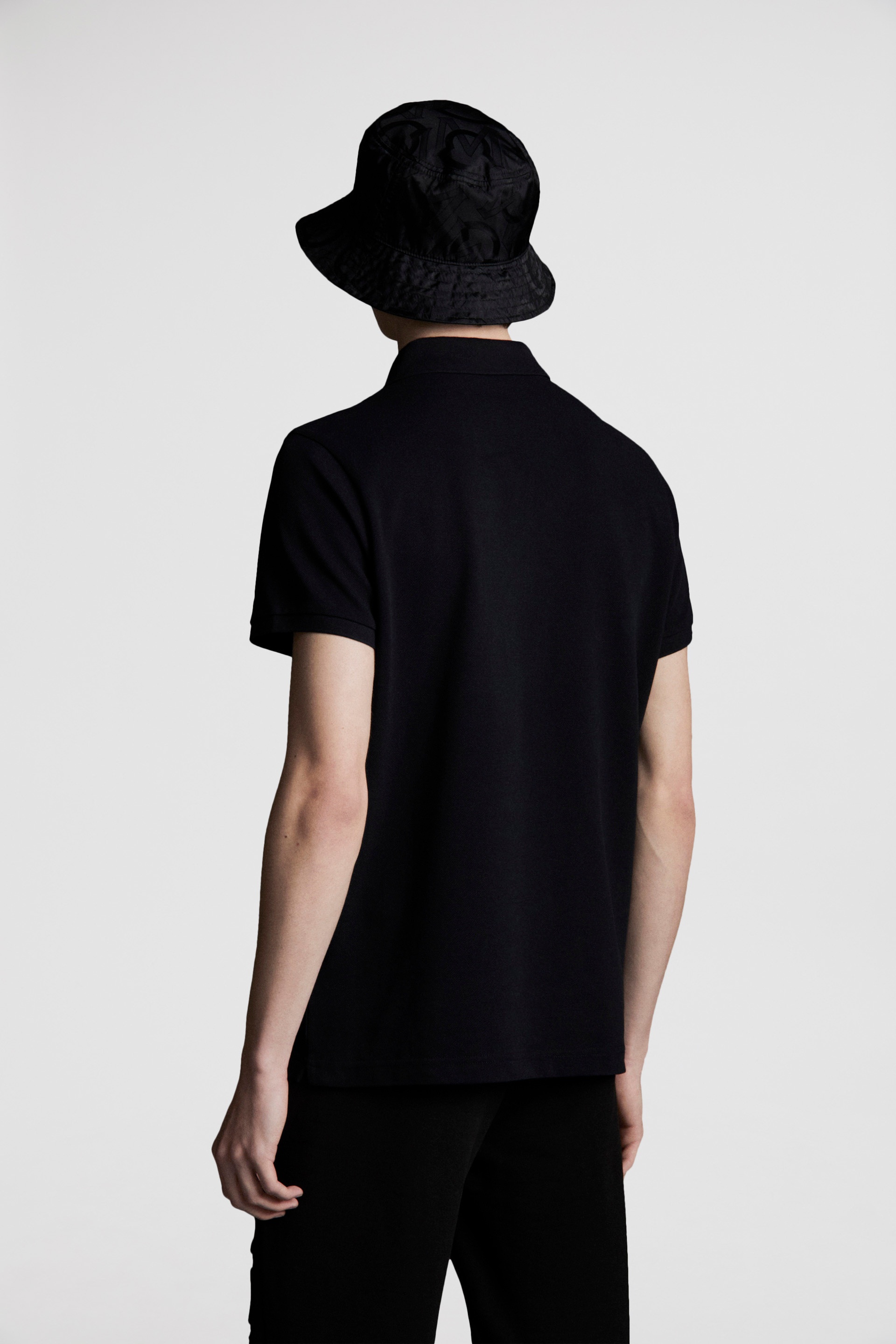 Logo Patch Cotton Polo Shirt - 5
