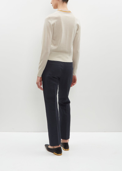 Dries Van Noten Tamsim Wool Sweater — Ecru outlook