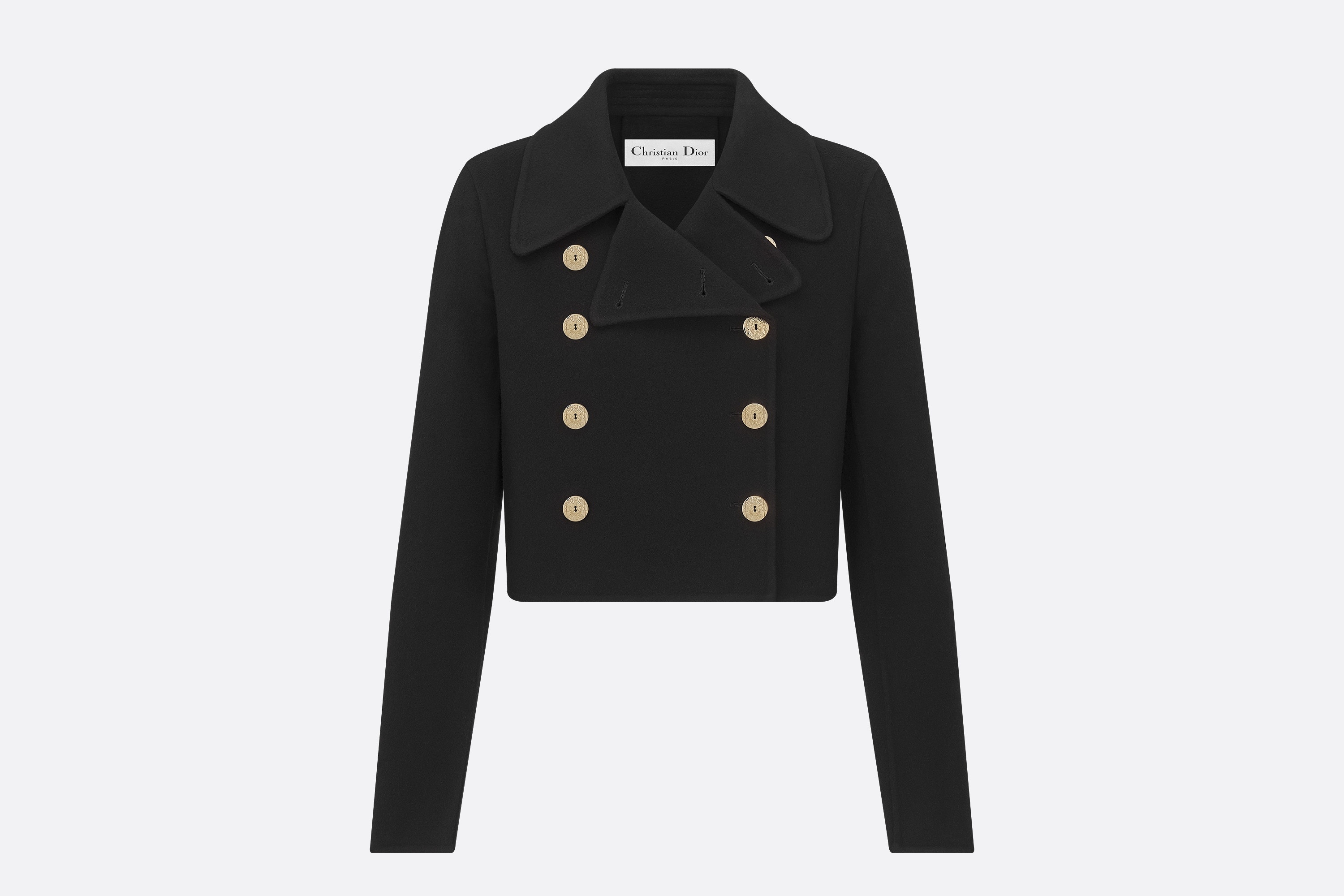 Cropped Peacoat - 1
