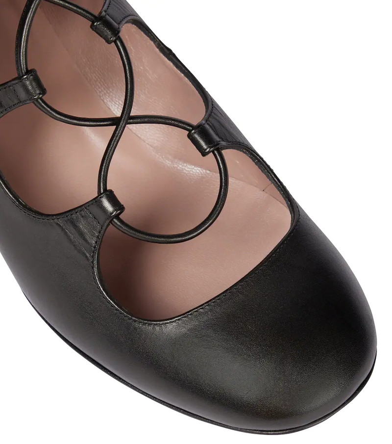 Lace-up leather ankle boots 6