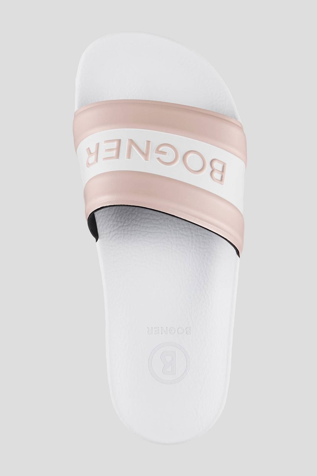 BELIZE SLIDES IN WHITE/PINK - 5