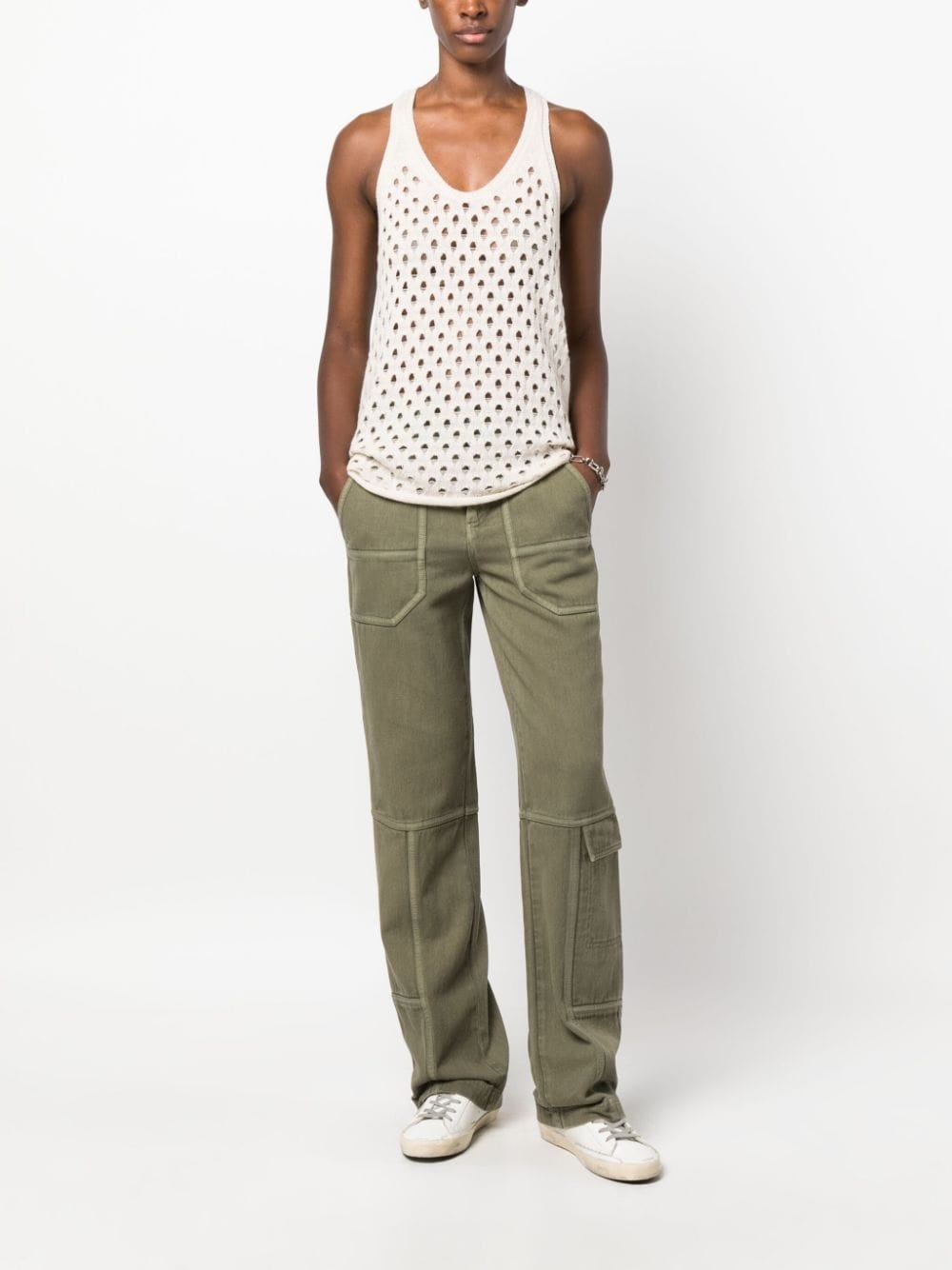 Pepper straight-leg trousers - 2