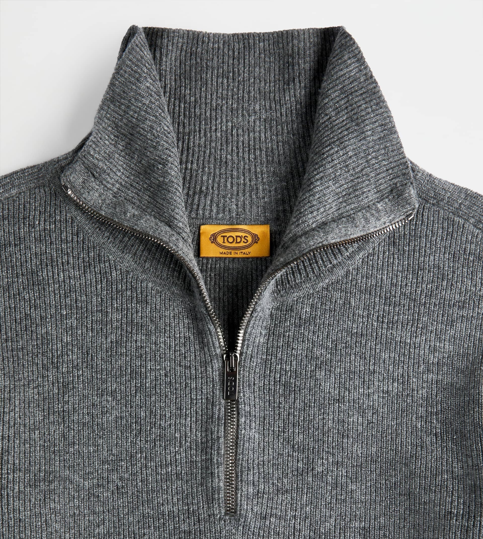 TURTLENECK IN WOOL - GREY - 8