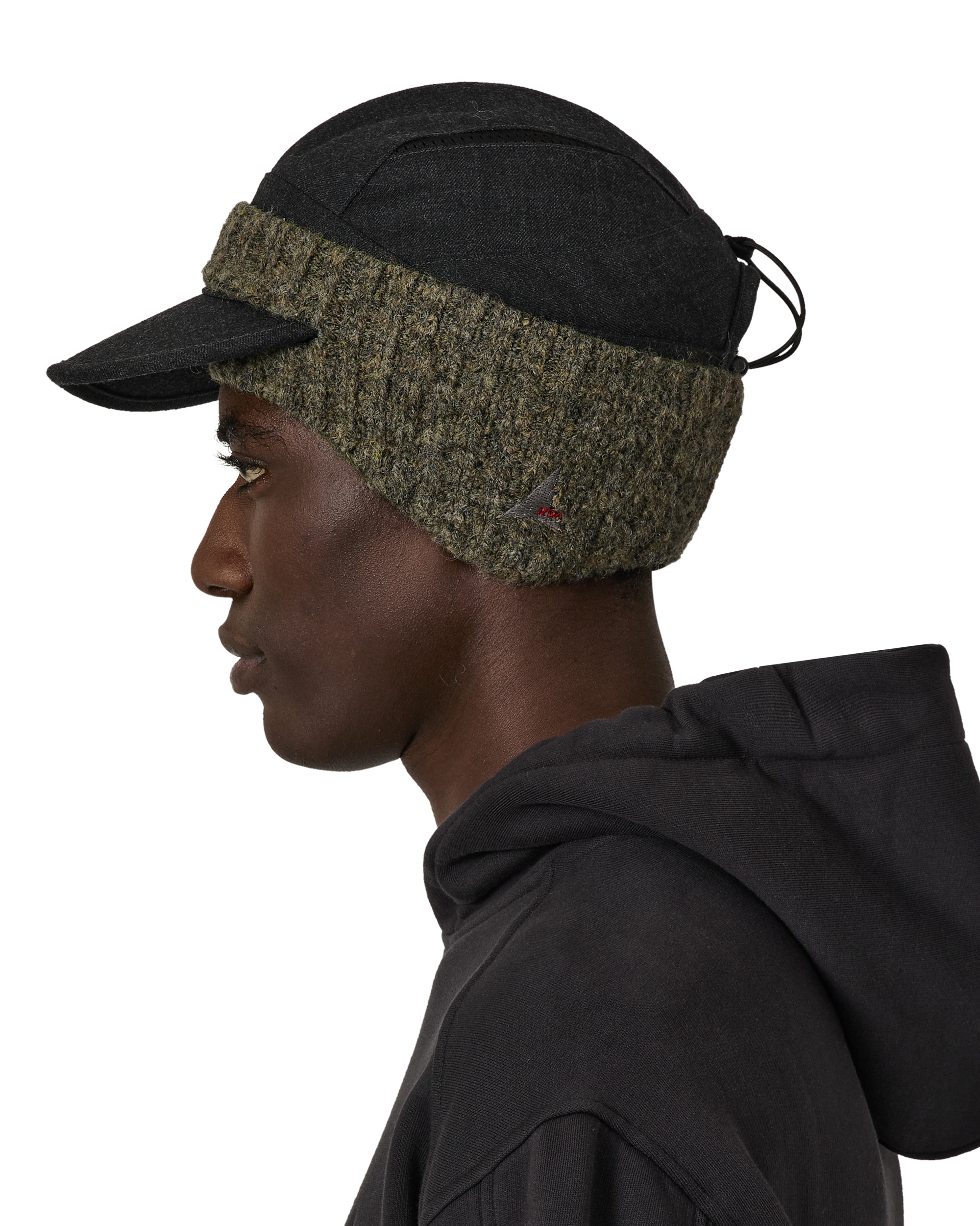 Hawk Wool Knit Ear Warmer - 7