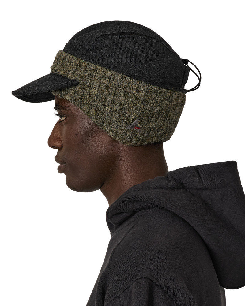 Hawk Wool Knit Ear Warmer 7