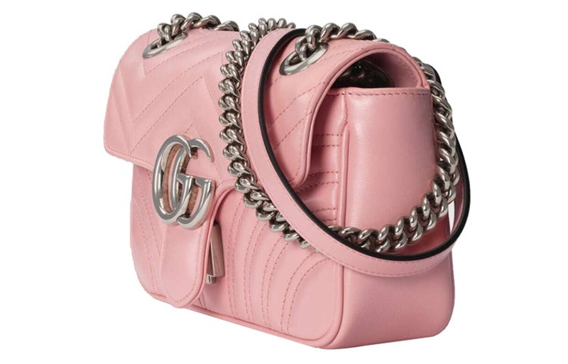 GUCCI (WMNS) Gucci Marmont Series Clutch mini Pink 446744-DTDIP-5815 outlook
