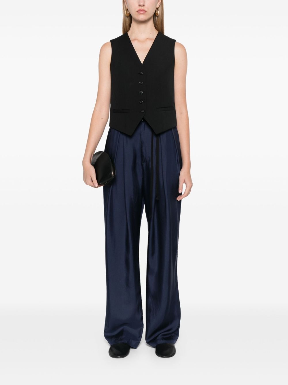 silk trousers - 2