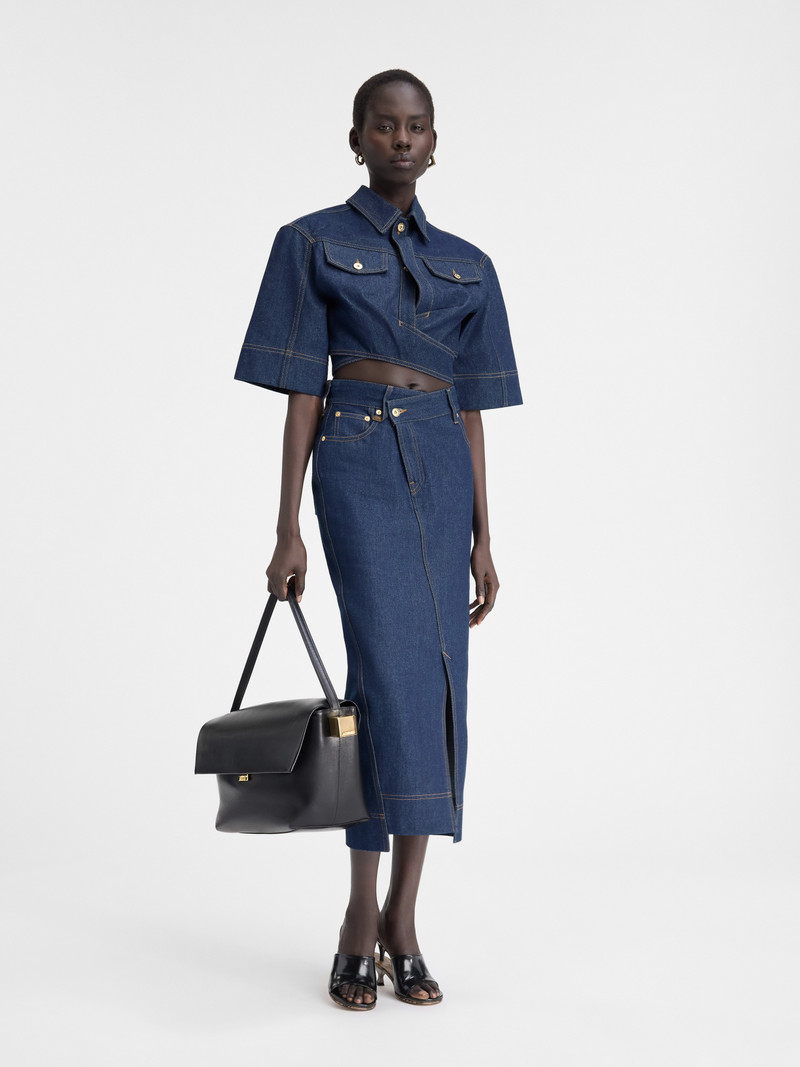 The de-Nîmes denim top 2