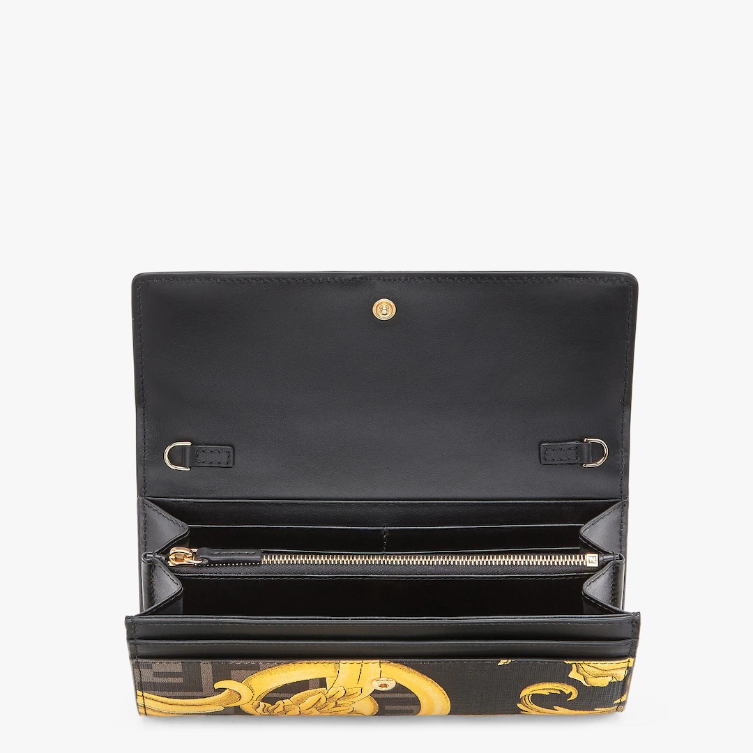 Fendace wallet in multicolor fabric - 4