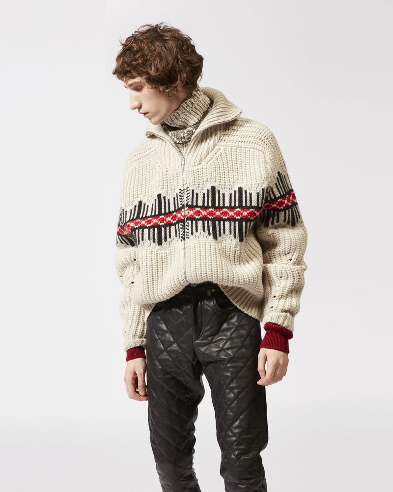 DACK zipper cardigan - 1