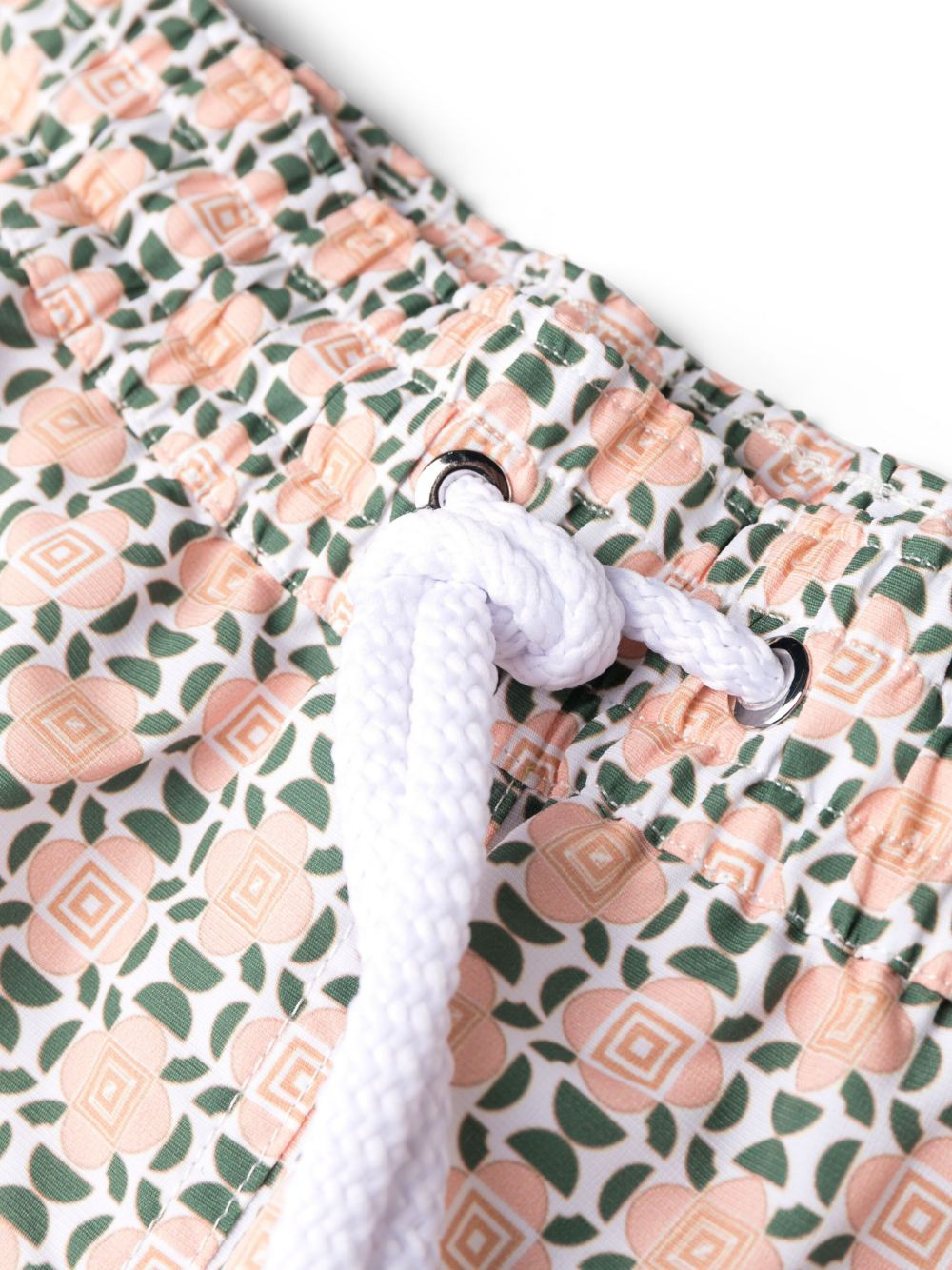 geometric-print swim shorts - 3
