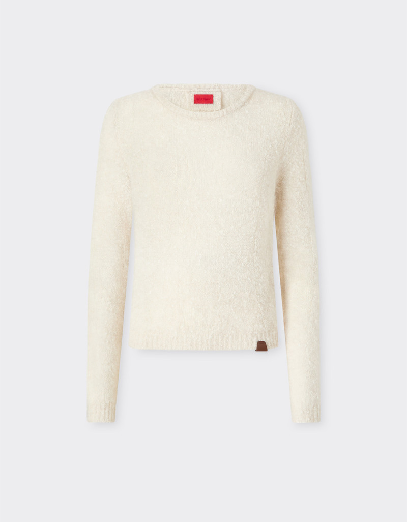 Cashmere and silk knit 1