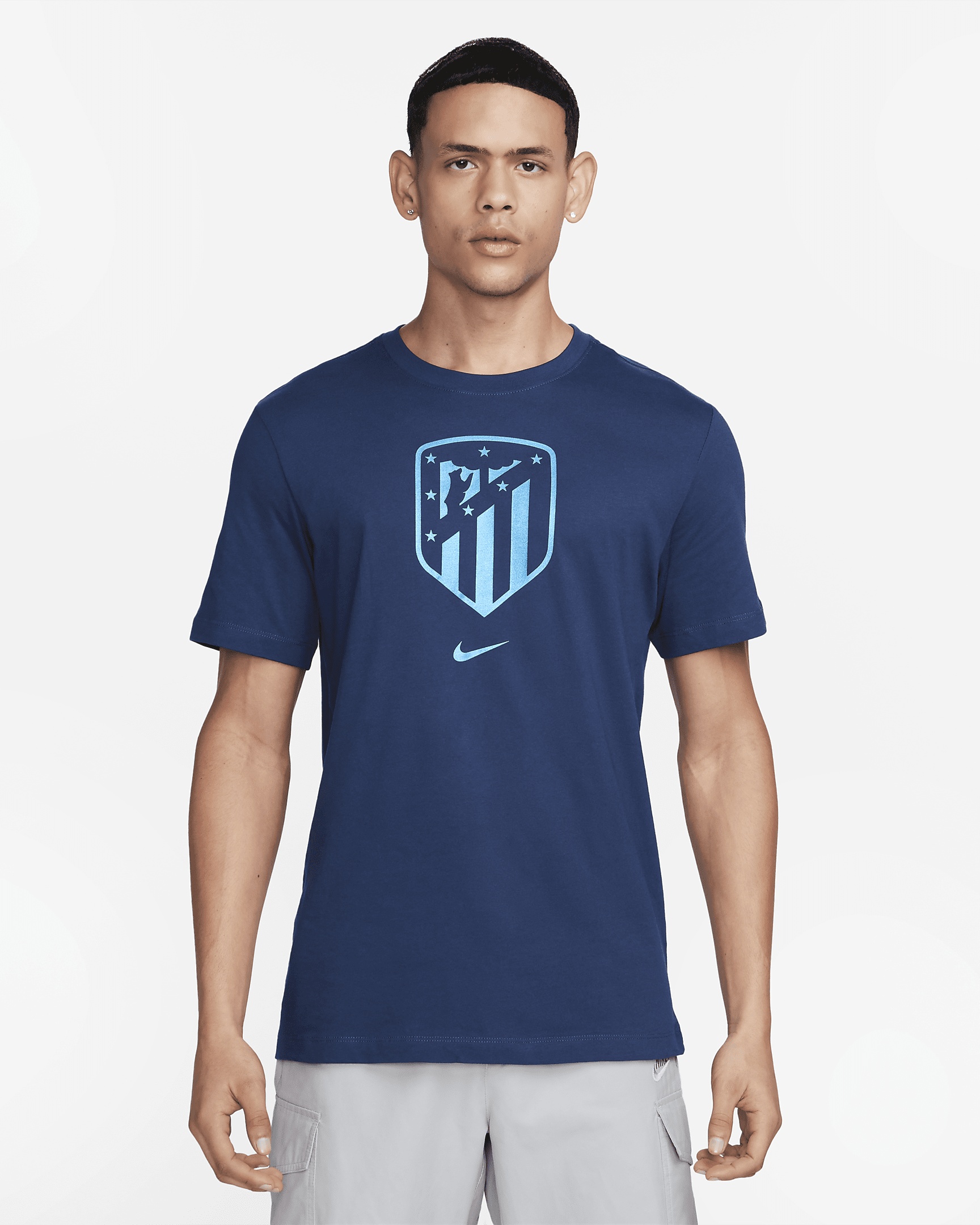 Nike Men's Atlético Madrid Crest Soccer T-Shirt - 1