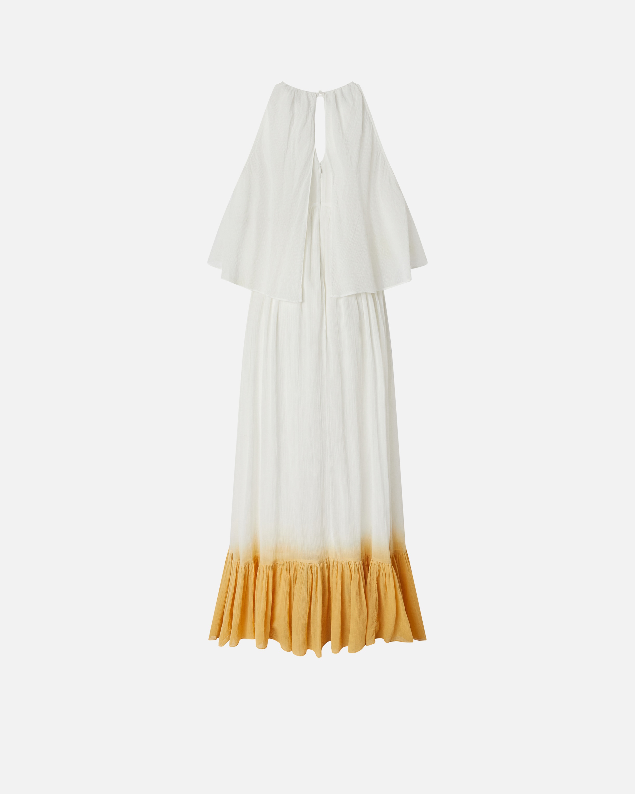 LONG AND LOOSE DRESS WITH GRADIENT - 2