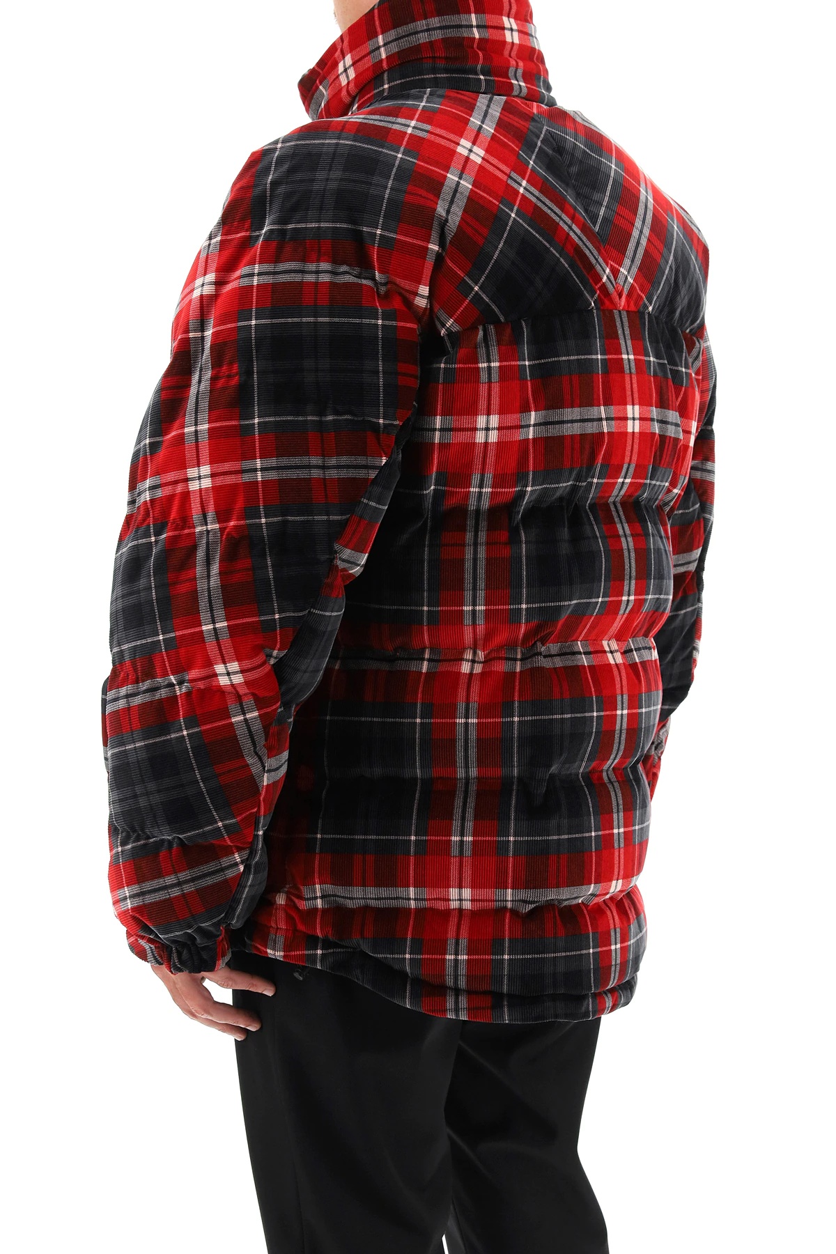 REVERSIBLE DOWN JACKET WITH REFLECTOR LOGO - 4