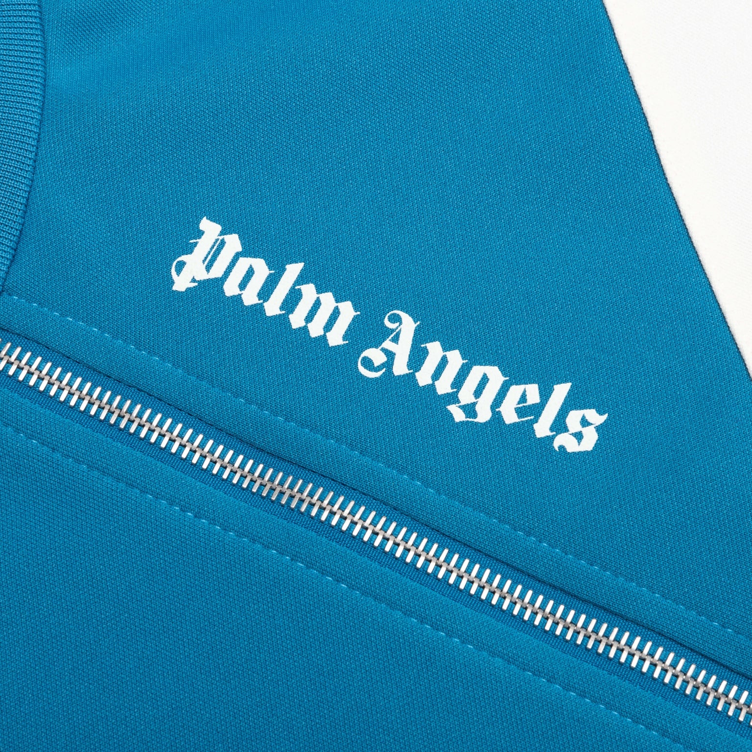 PALM ANGELS V COLORBLOCK TRACK JACKET - COBALT BLUE - 3