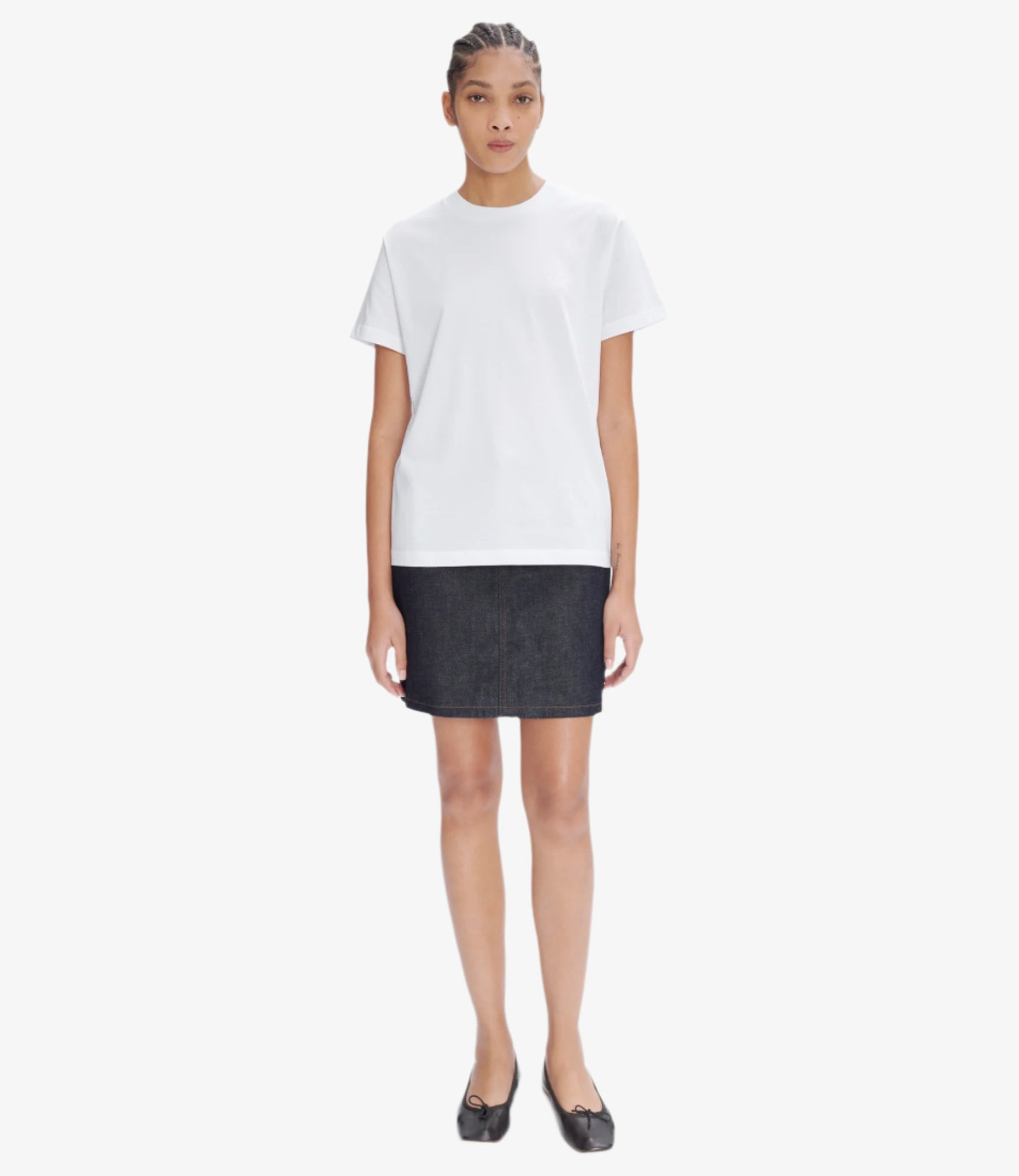 STANDARD A.P.C. BRODÉE T-SHIRT (W) - 3
