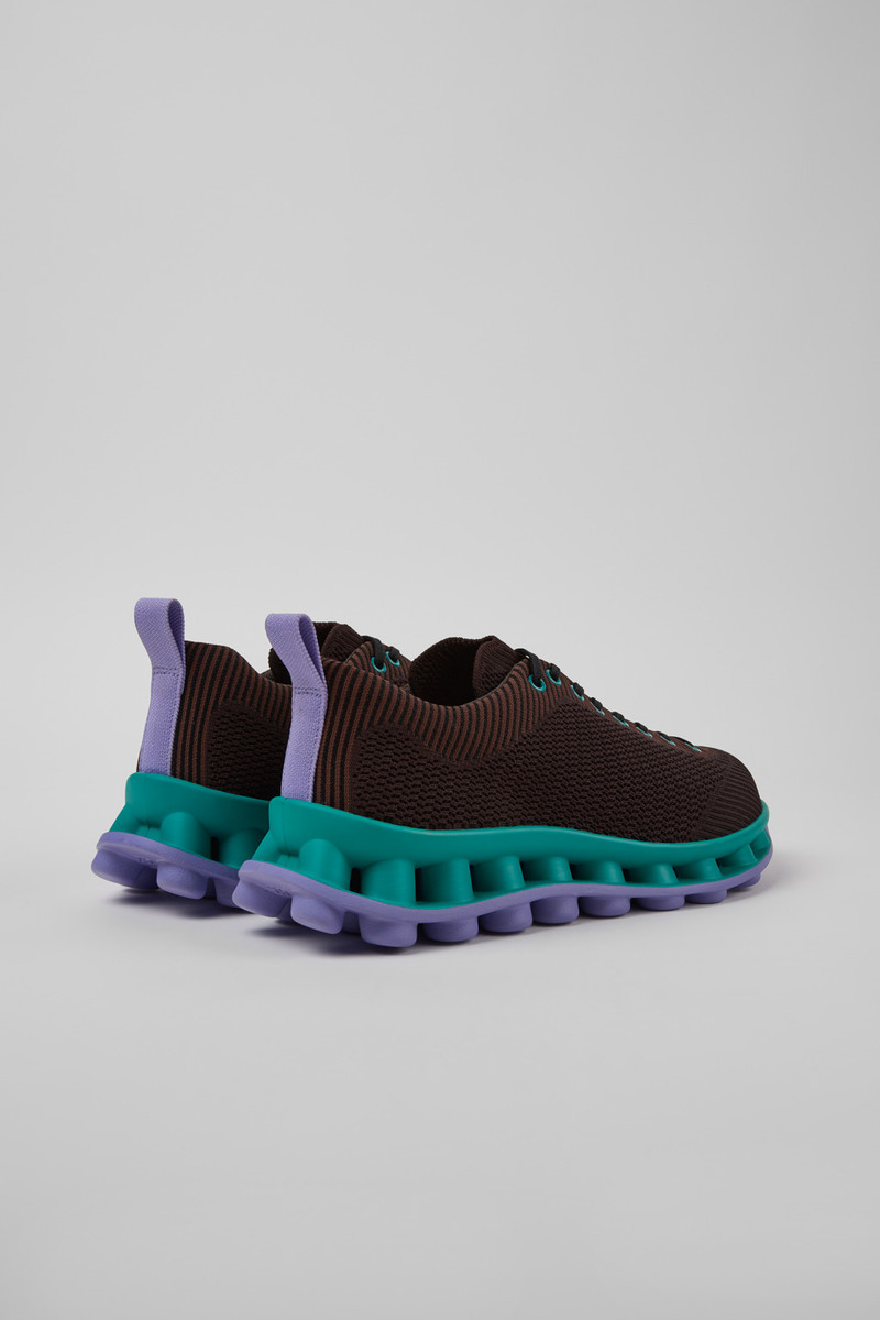 CAMPERLAB Brown, Blue and Purple Textile Sneakers for Men. outlook