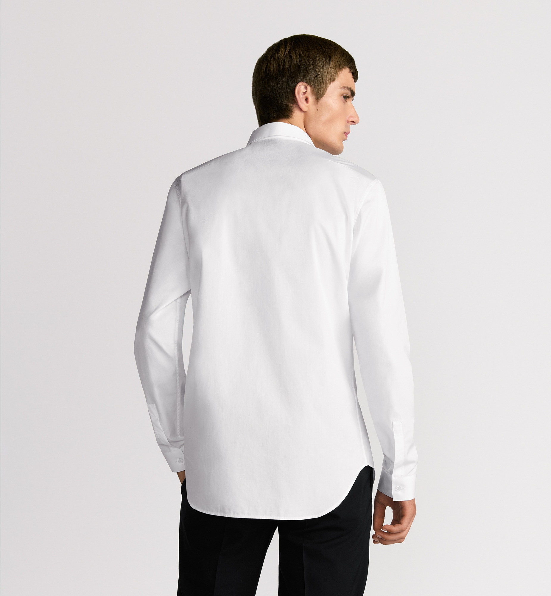 Shirt with Dior Embroidery - 4