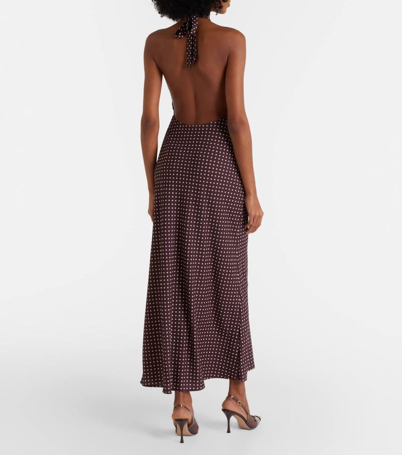 Rosa polka-dot maxi dress 3