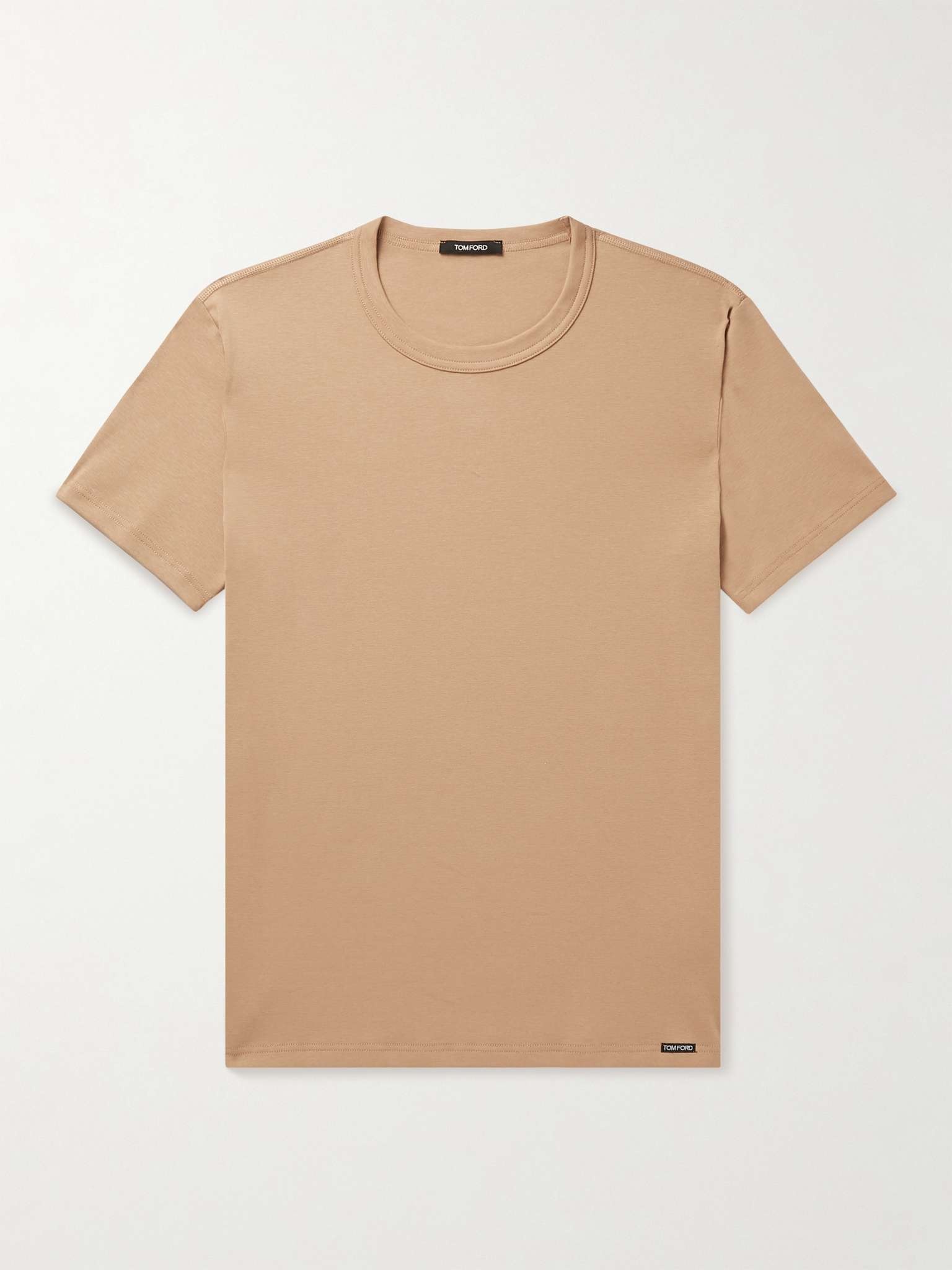 Stretch Cotton-Jersey T-Shirt - 1