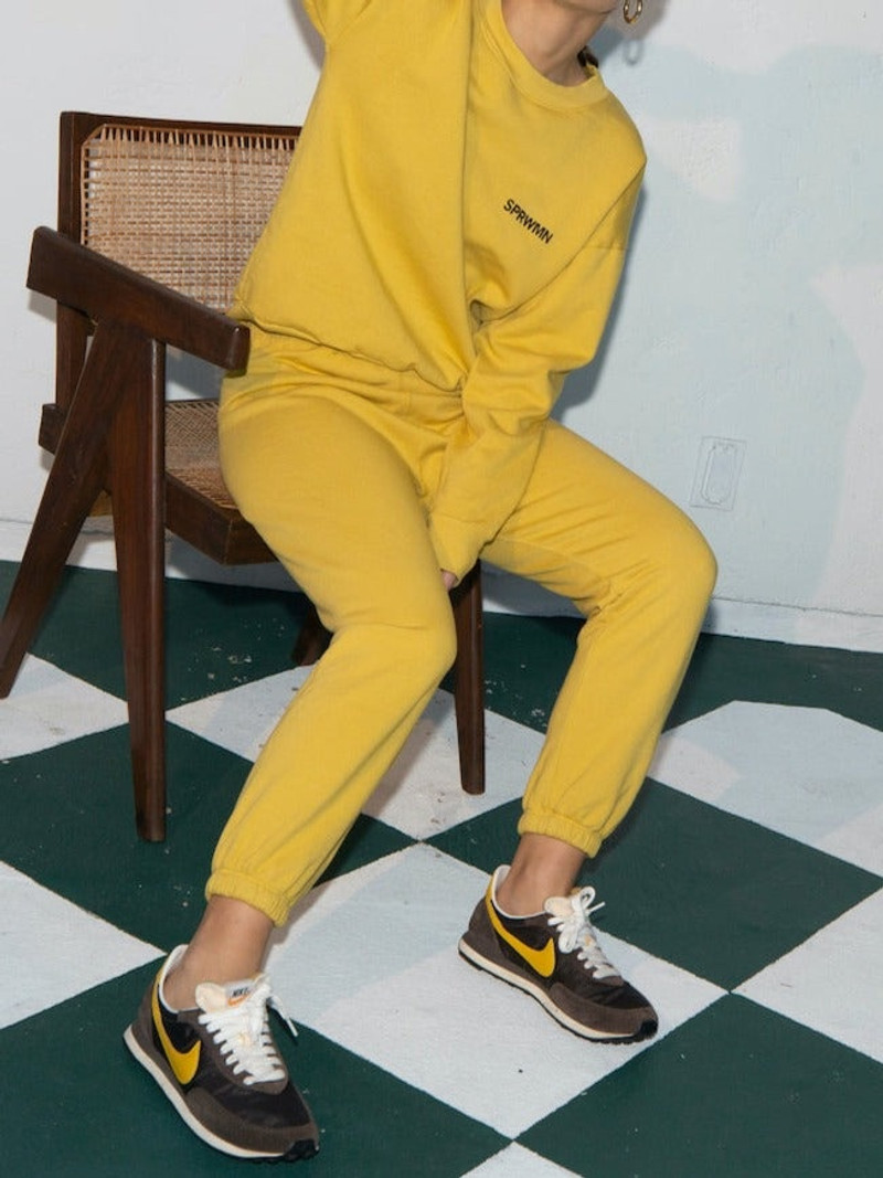 LIMONCELLO COTTON BIG LOGO SWEATPANTS 3