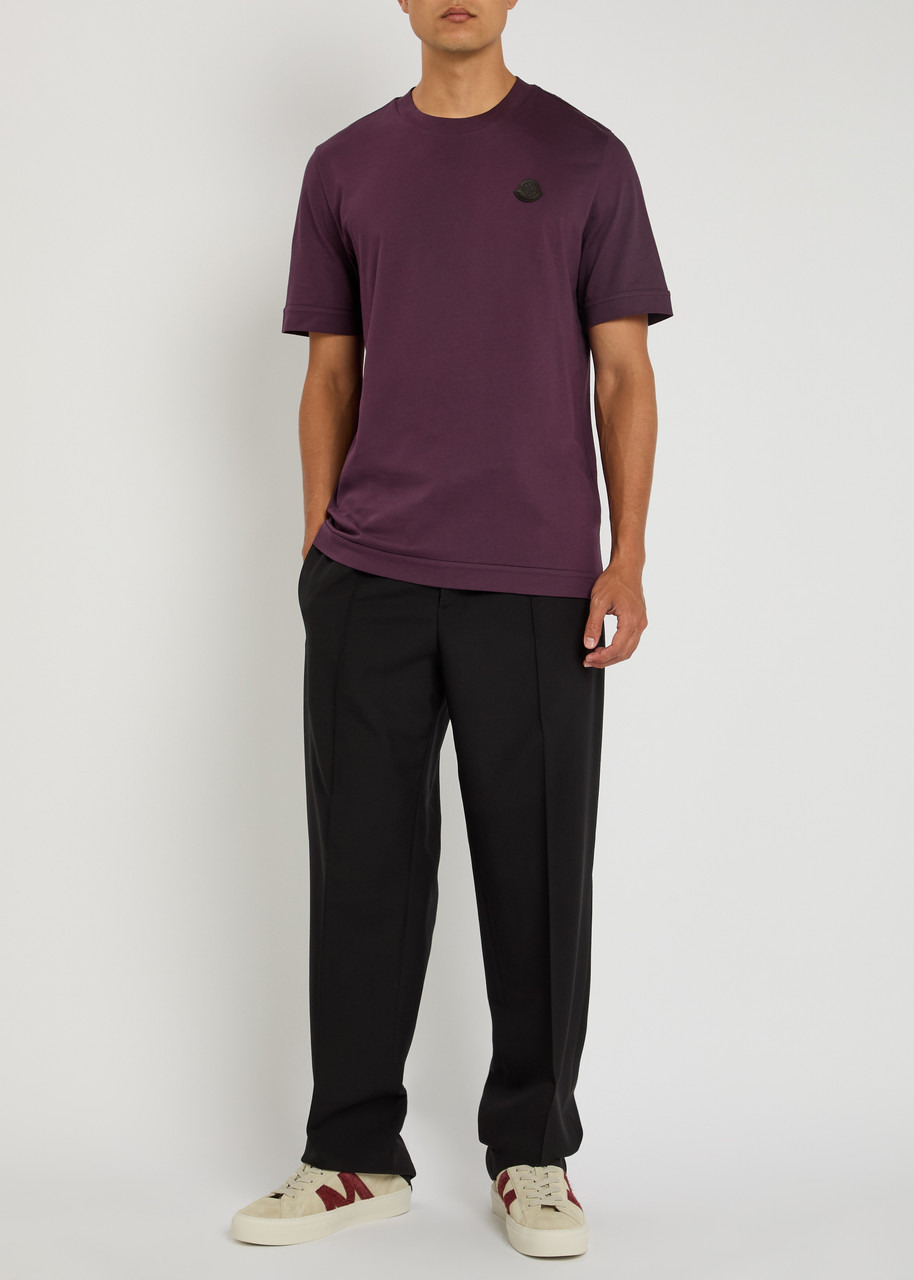 Moncler Logo-appliqué Cotton T-shirt - 4