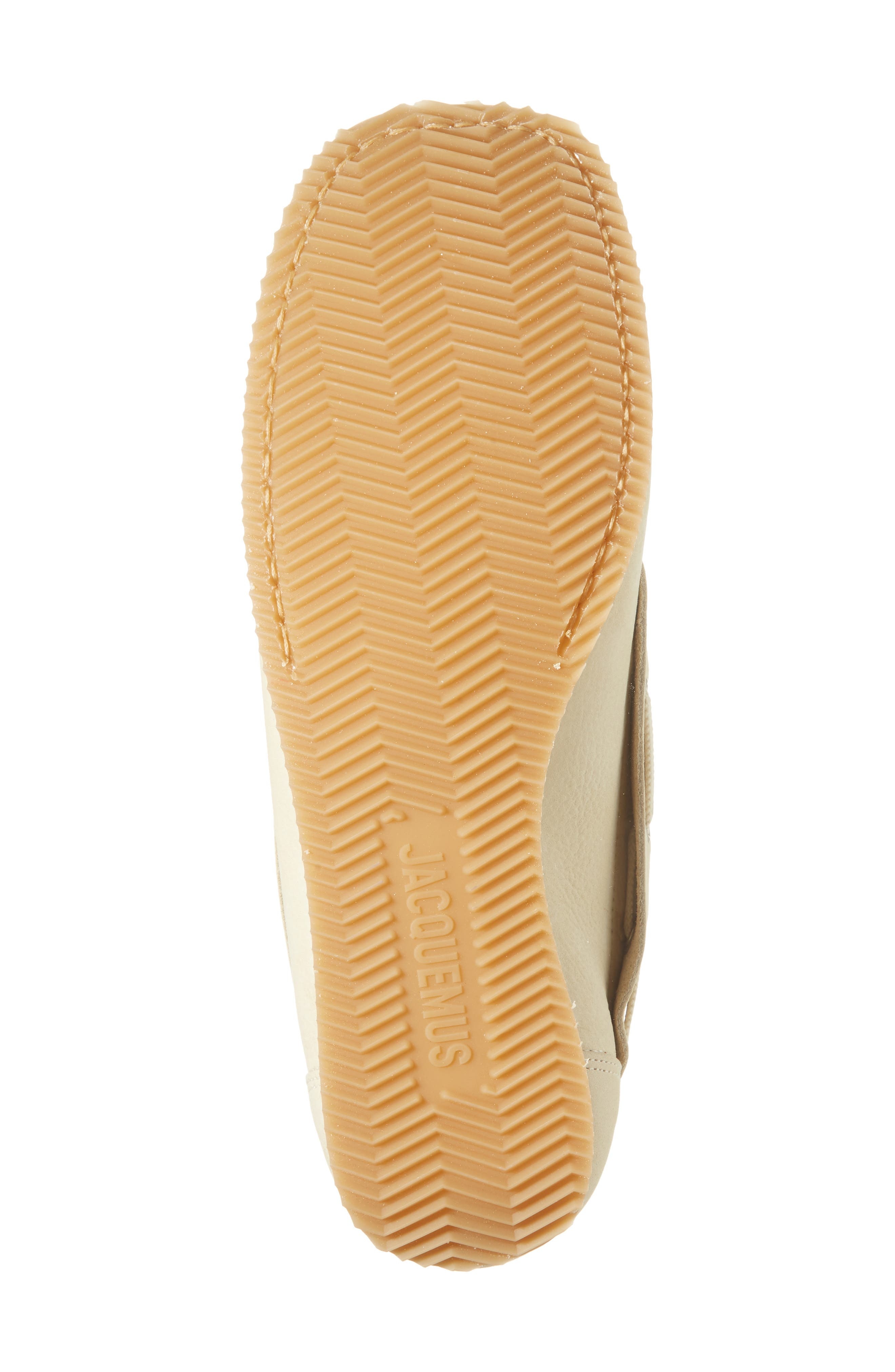 Jacquemus The Batto Boat Shoe in Pale Yellow 205 at Nordstrom - 6