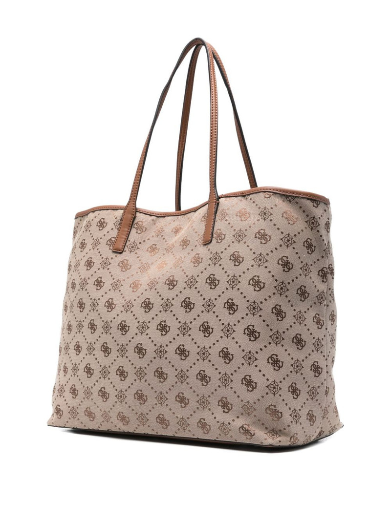 GUESS USA logo-plaque monogram tote bag outlook