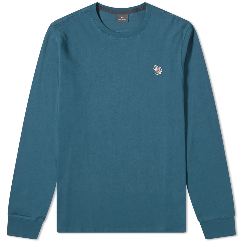 Paul Smith Long Sleeve Zebra Logo Tee - 1