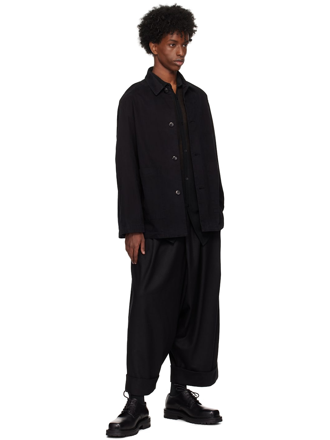 Black 'The Baker' Trousers - 4