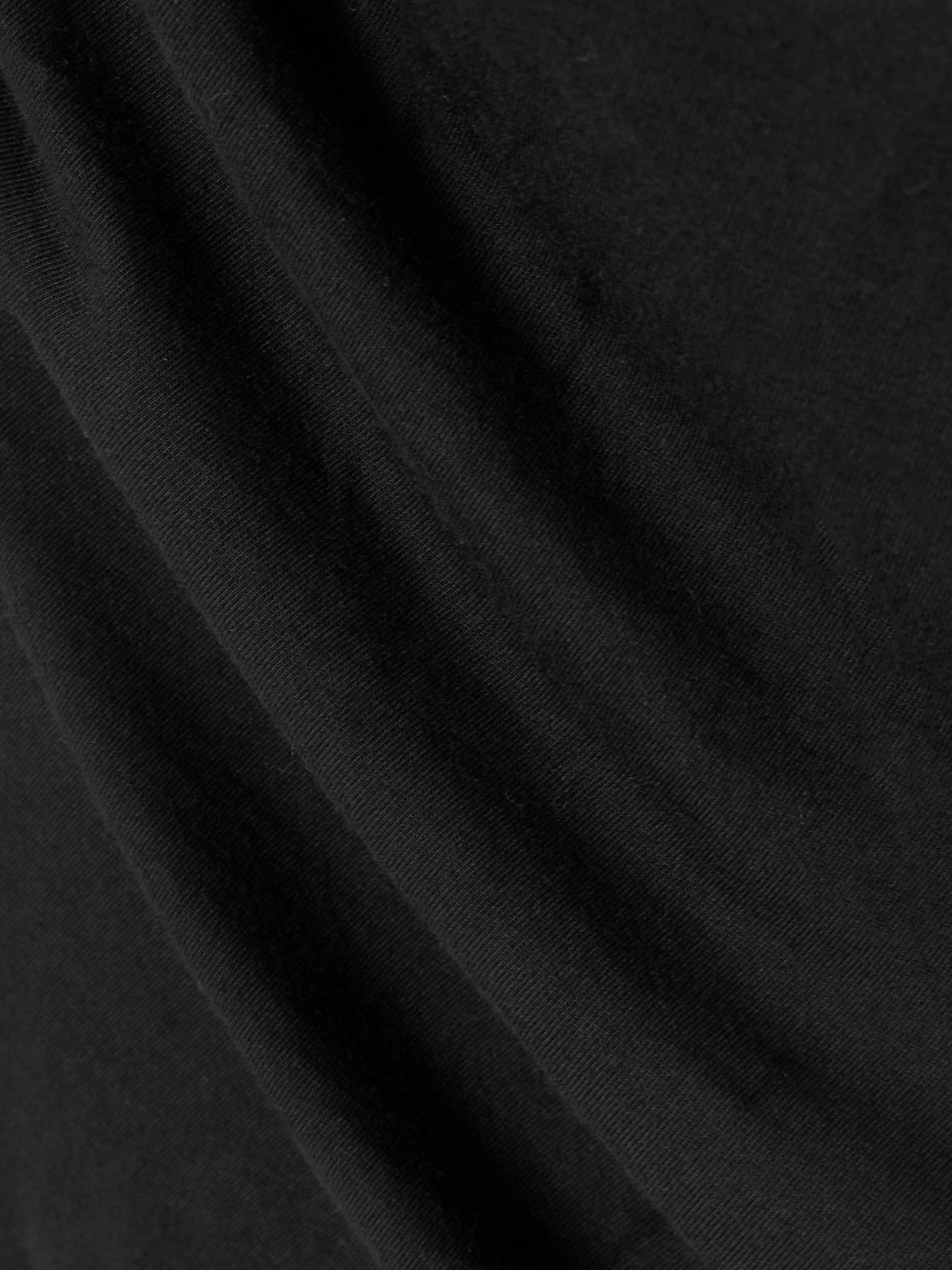 Edfu One-sleeve Draped Asymmetric Cutout Cotton-jersey Gown - 4