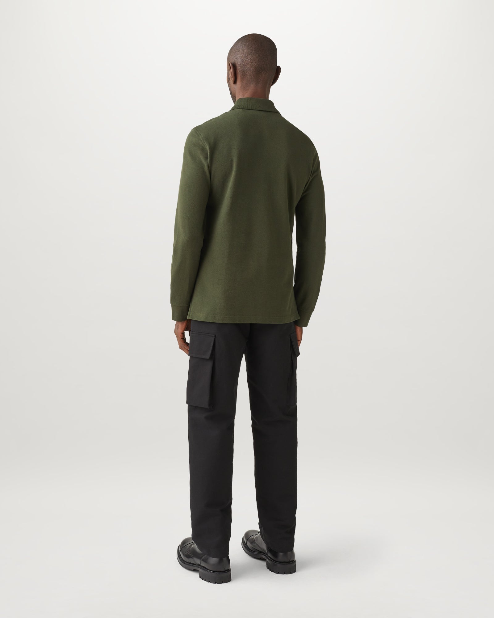 BELSTAFF LONG SLEEVED POLO - 4