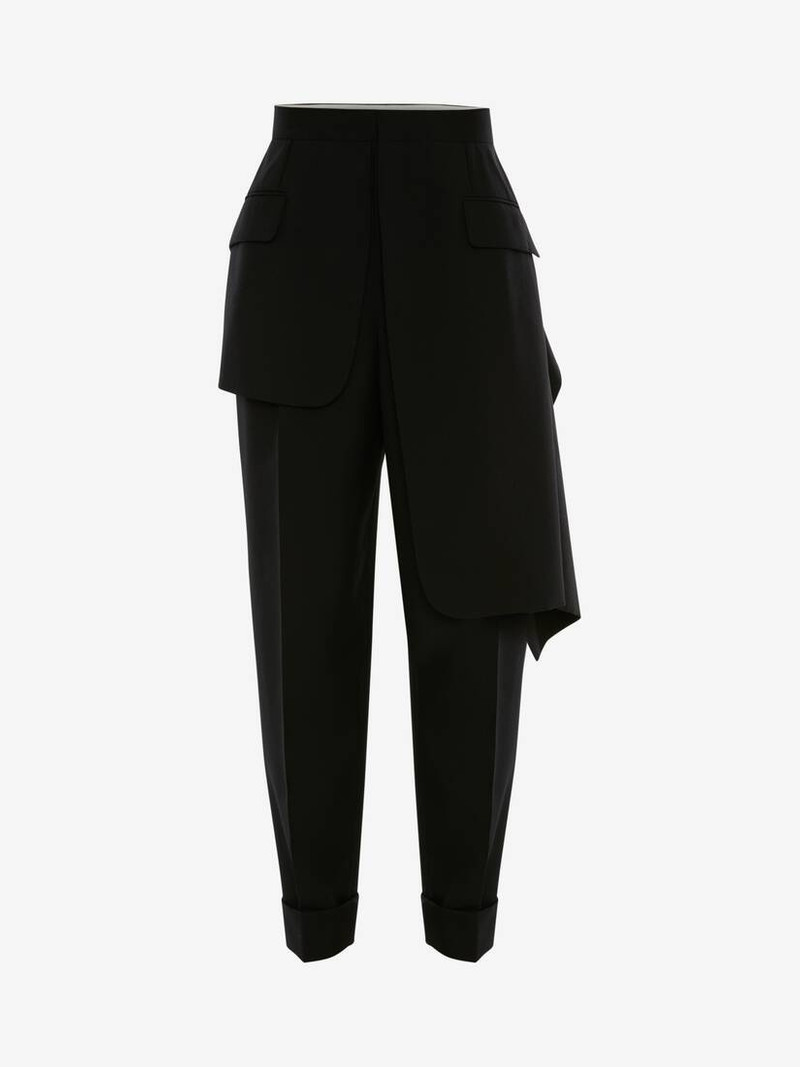 Men's Hybrid Tailored Trousers in Black 1