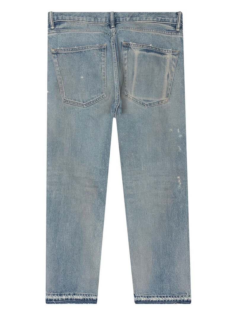 John Elliott cropped distressed effect jeans outlook