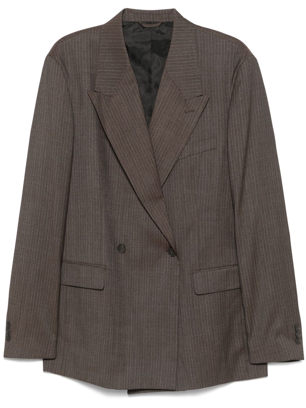 double-breasted blazer - 1