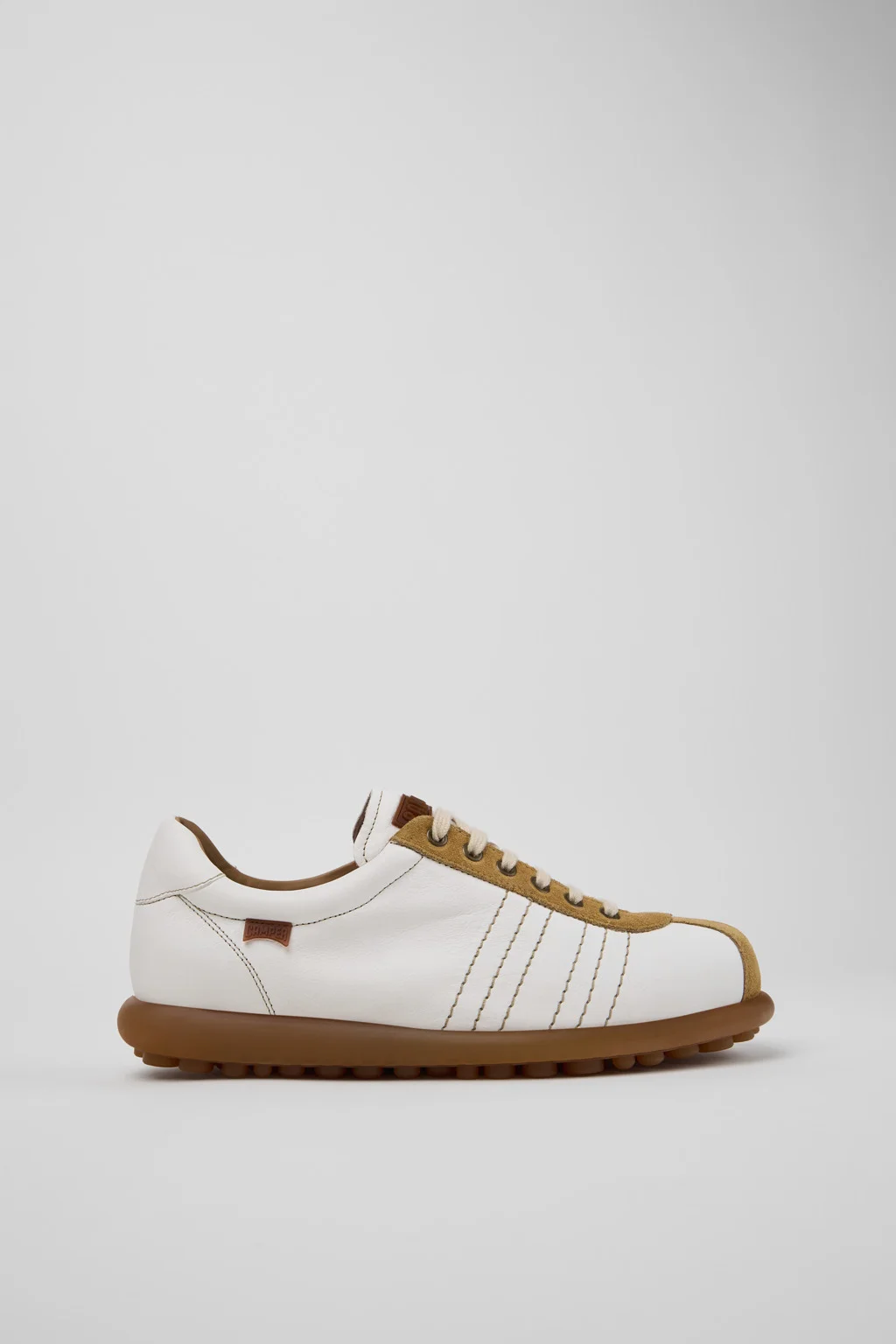 Pelotas White Leather and Nubuck Shoes for Men. - 1