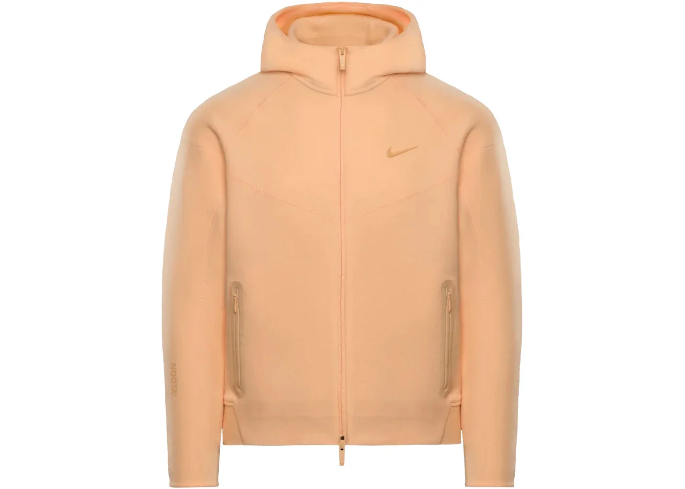 Nike x NOCTA NRG Tech Fleece Full Zip Hoodie Ice Peach - 1