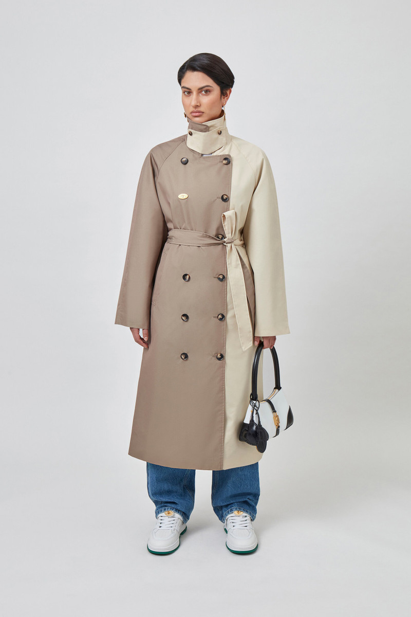 Axel Arigato AA x Mulberry Trench Coat outlook