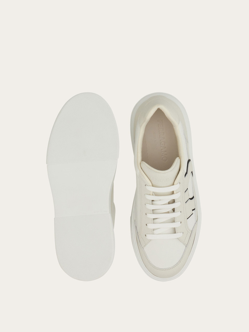 Gancini low-top sneaker 5