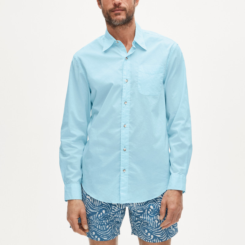 Seaport lightweight poplin shirt 6