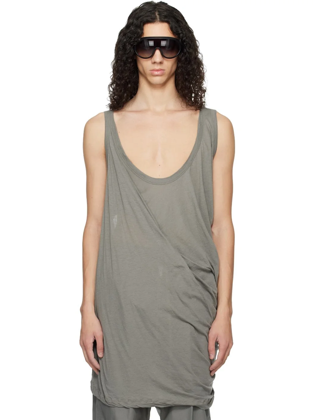 Gray Temple Pony Tank Top - 1