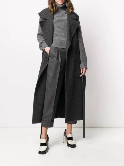 AMI Paris straight cropped trousers outlook