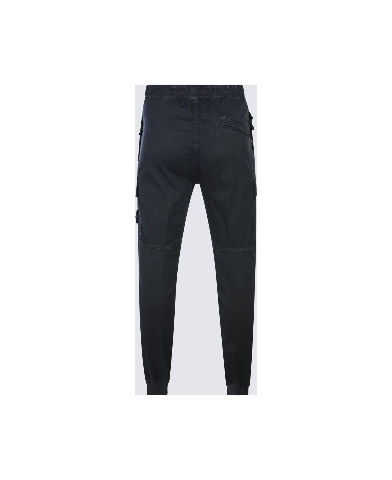 Black Cotton Pants - 2
