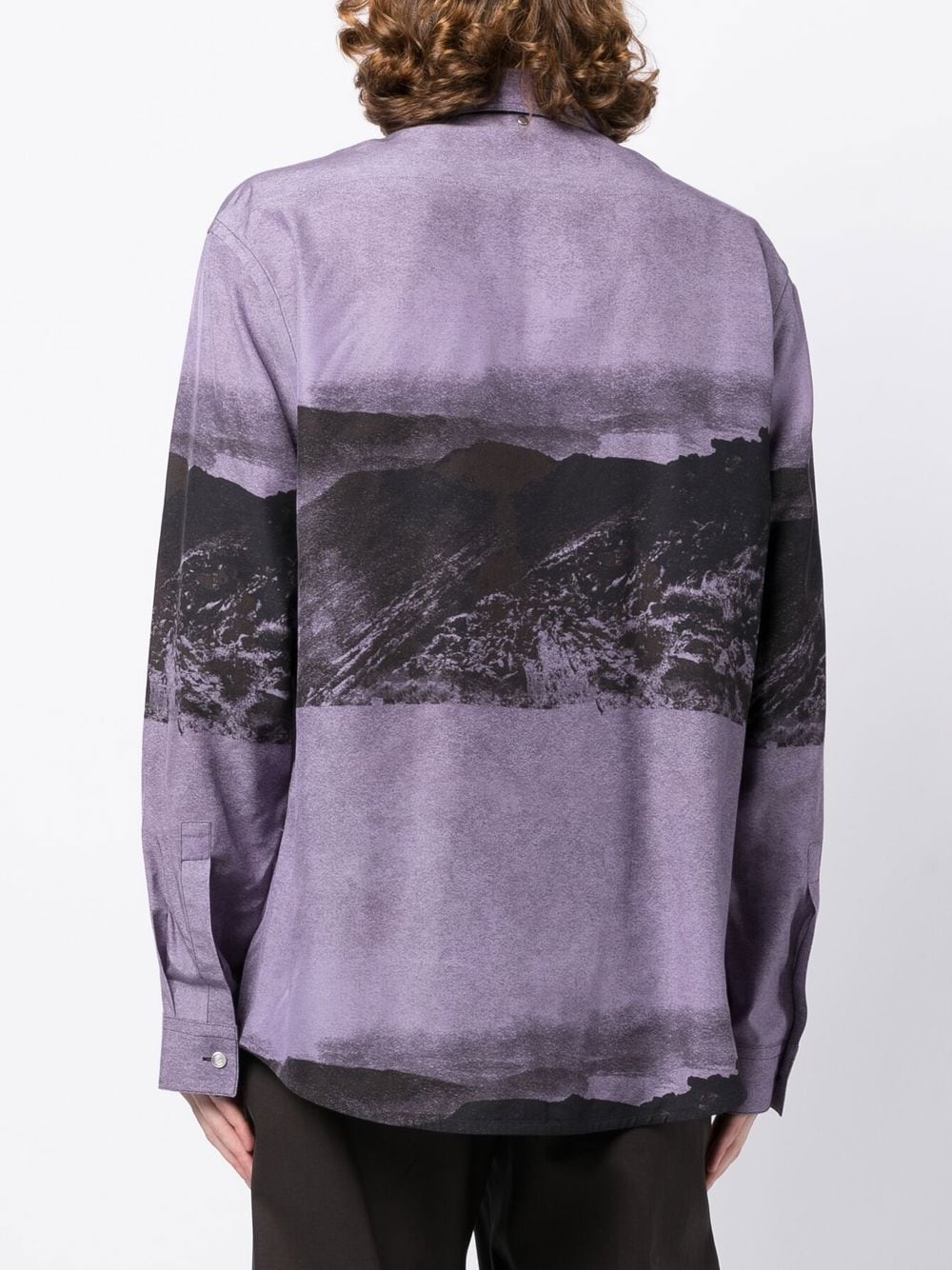 GRAPHIC-PRINT BUTTON-UP SHIRT - 2