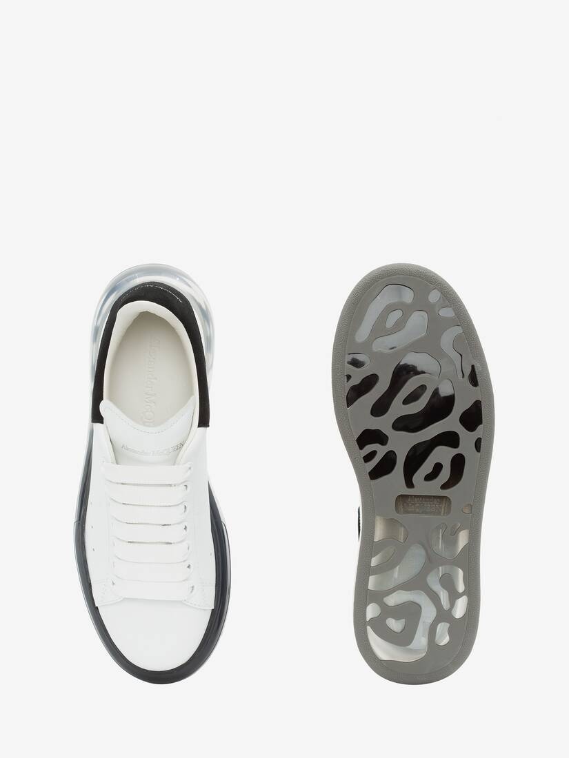Oversized Sneaker in White/black - 4